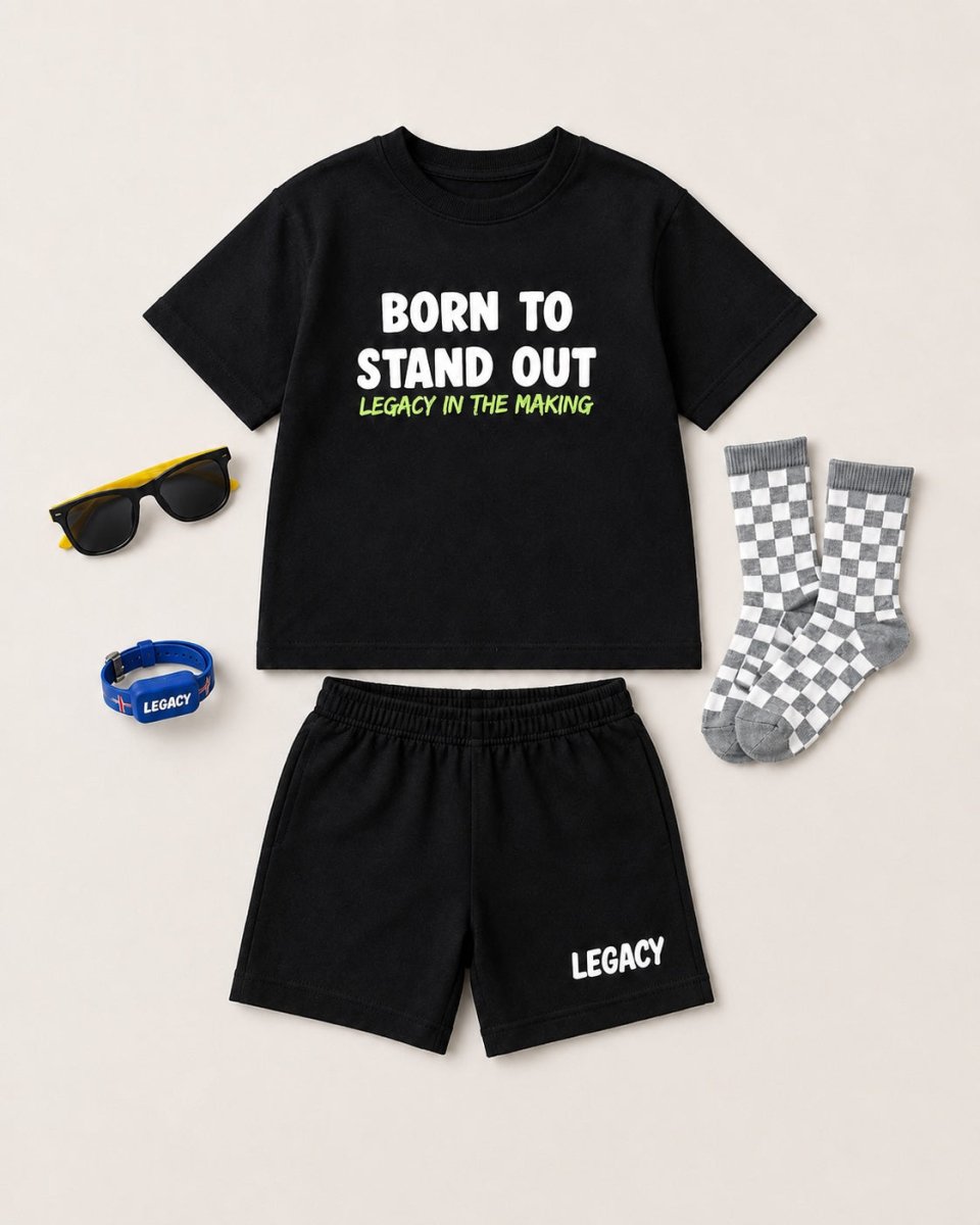 Legacy Set — flatlay